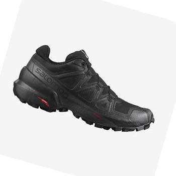 Tenis Para Trail Running Salomon SPEEDCROSS 5 Mujer Negros | MX 2745FDN